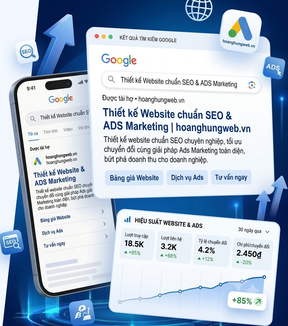 Hoàng Hưng Web - Thiết kế website & Digital Marketing Nha Trang